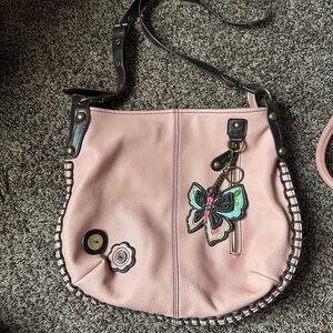 Pink Chala hobo bag